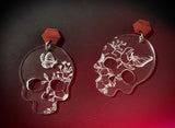 Entropy Skull Earrings